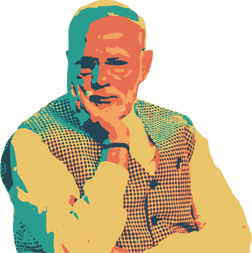 Narendra Modi illustration